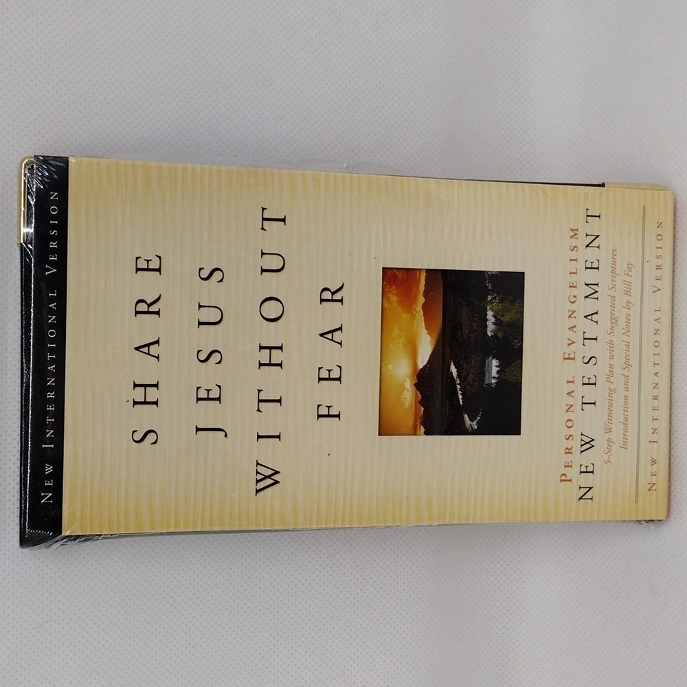 Share‎ Jesus Without Fear Personal Evangelism New Testament NIV